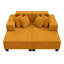 Canapé-lit rembourré avec 4 coussins Modern-380778016