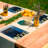 Polyester Abstract Rectangle Placemat