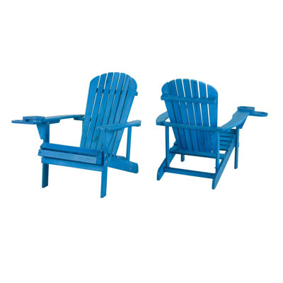 Chaise Adirondack en bois massif Colyn