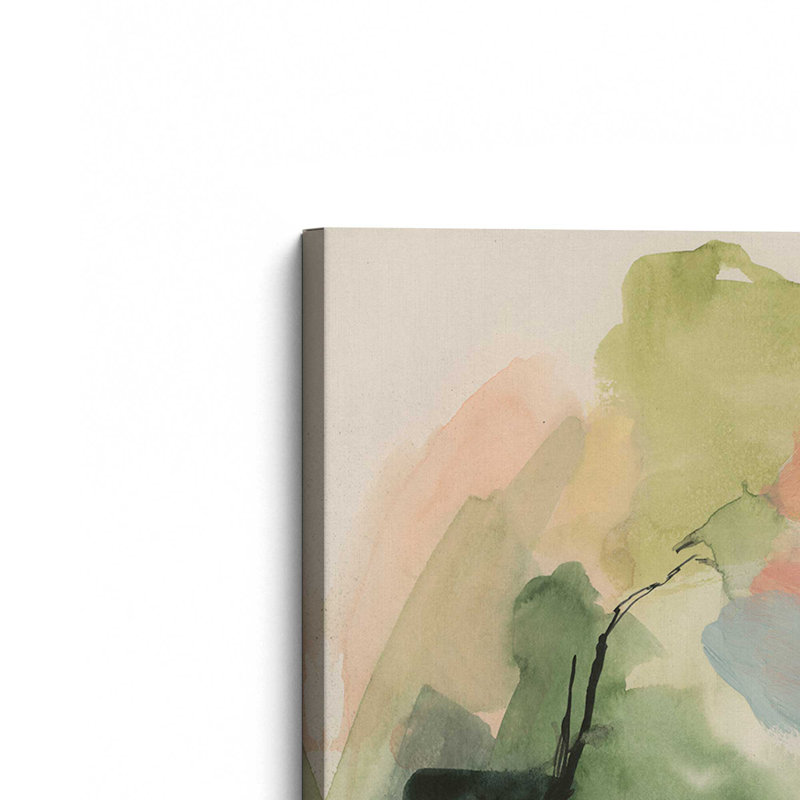Impression sur toile, "New croissance I" par Victoria Barnes, H 48 po x l 32 po