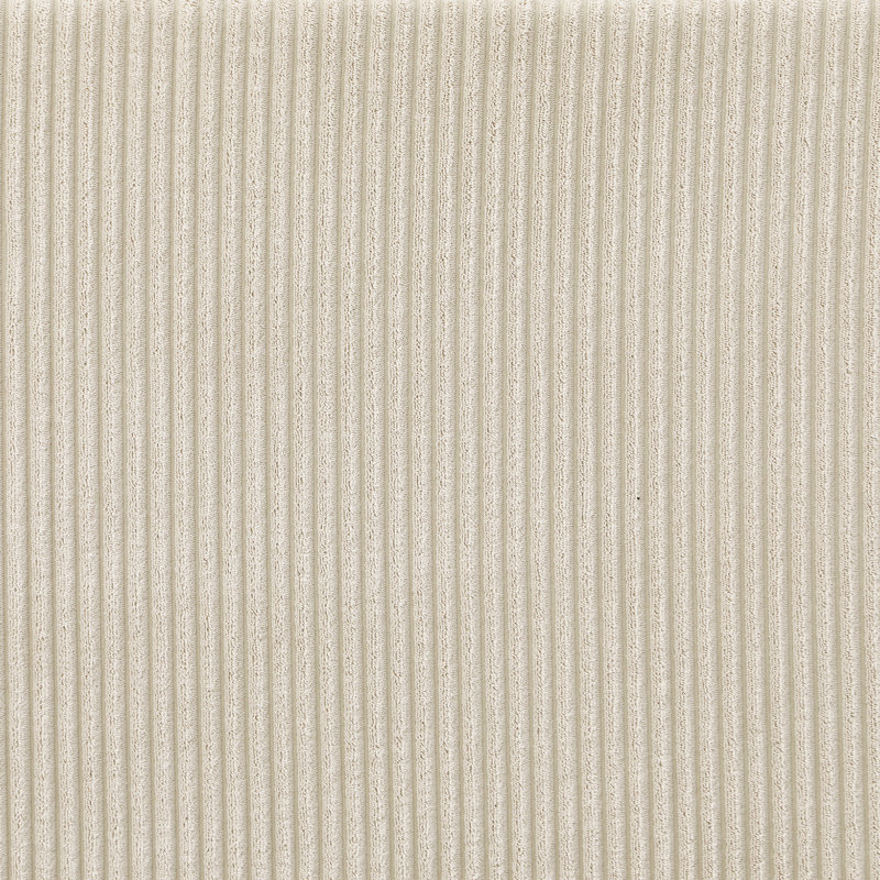 4 modulaires en velours côtelé beige avec porte-manteau et espace de rangement