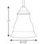 Luminaire suspendu à 1 lumière Wanette-23857986-119024996
