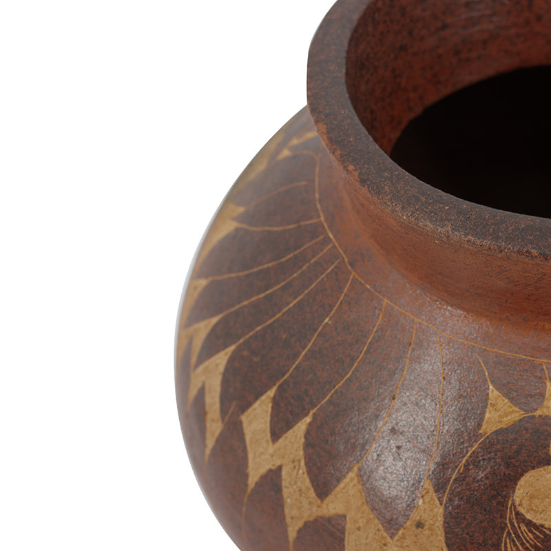 D11X8" Terracotta Vase