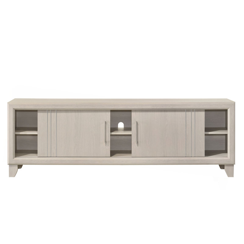 Meuble télé 1 pièce Contemporary, Beige