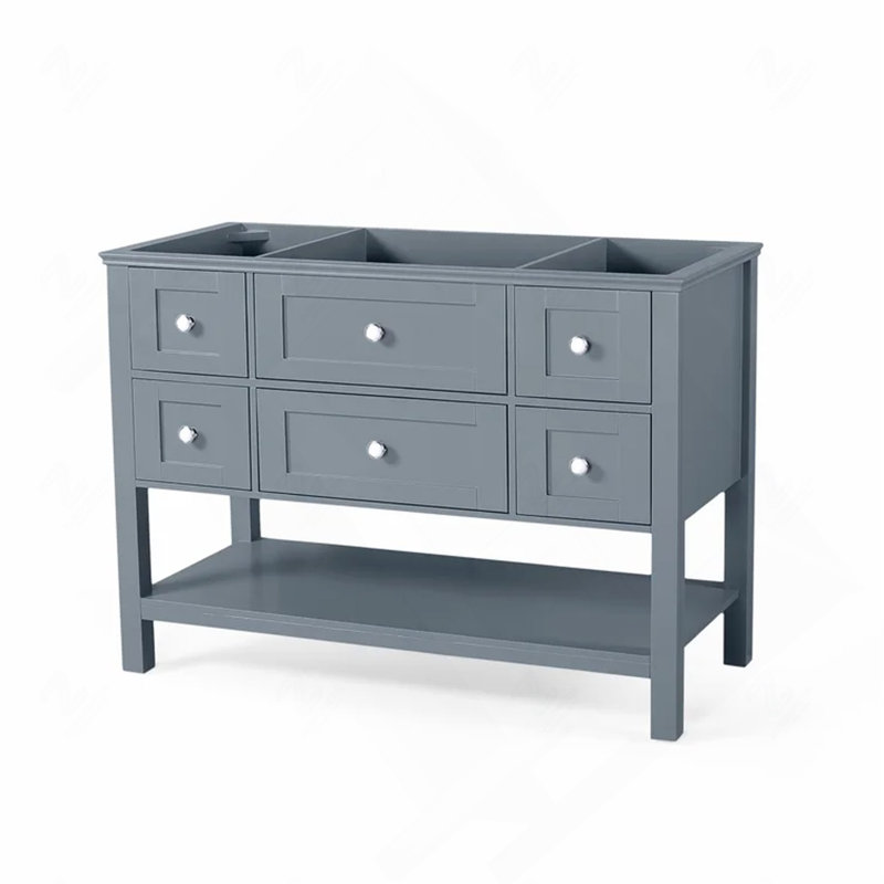 Armoire 48 ", Bouleau / gris