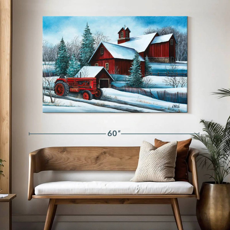 Lilie American Winter, 34" H x 51" W