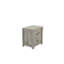 Table de chevet en chêne gris, 23,56 po x 17,01 24,3 po, pièce en bois de qualité