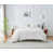 WHITE Damask