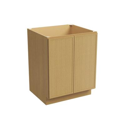 Meuble bas de cuisine à assembler soi-même CASAINC, L 68,6 cm x H 87,6 cm x P 61 cm, porte pleine hauteur