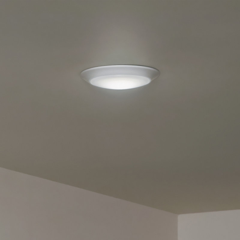 Reno LED Flush Mount, White