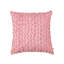 Ensemble de 2 housses de coussin en coton rose 18 po x 18 po-1222493163