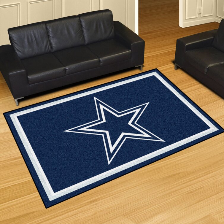 Dallas Cowboys NFL With Flag USA Living Room Carpet Rug Home Decor