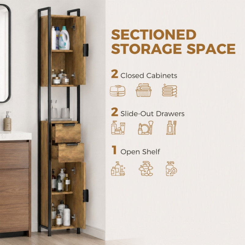 Freestanding Bathroom Cabinet