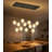 12-Light Rectangular Led Crystal Chandelier-1831539628