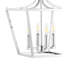 Luminaire suspendu géométrique 4 lumières Areyanna-487039898