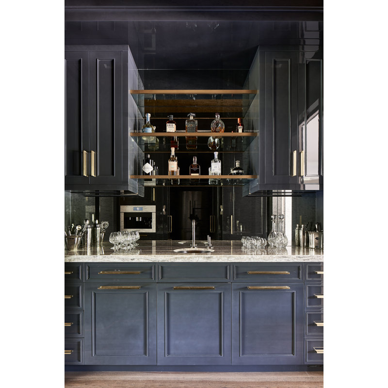 Elegant Cabinet Pull, Polished Stainless Steel, 11 13/16"