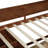 Twin Daybed With Drawers And Shelves In Walnut - Home Essential Functional Classy Bedroom Allure