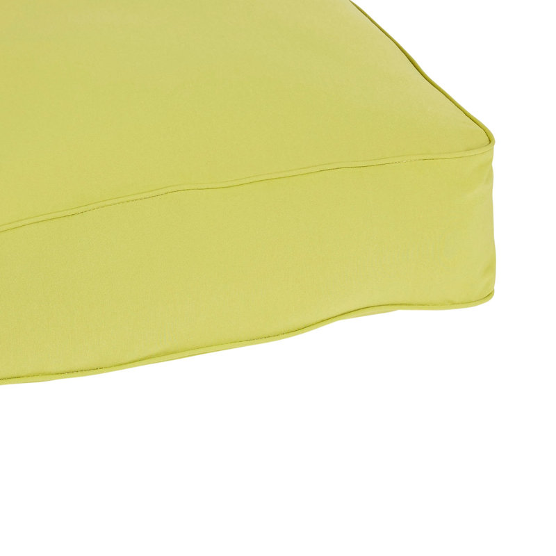 Housse et insert de coussin d'extérieur carré Stemmons, Vert poire