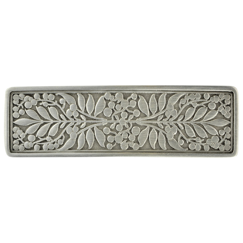 English Garden Bar / Handle Pull, Antique Pewter