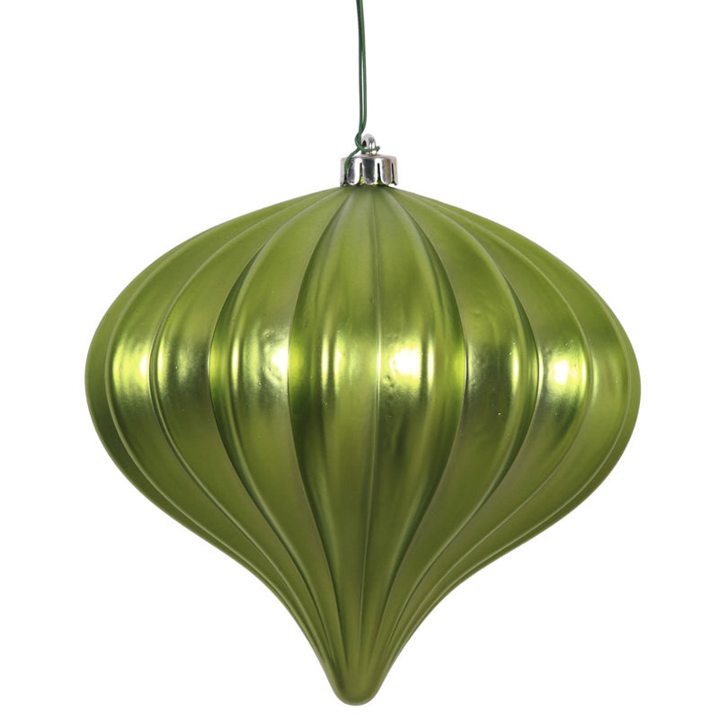 Ornement de Noël 5,7 po UV, Lime mat