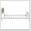 Traditional Style Rattan Bed Frame,No Box Spring Needed