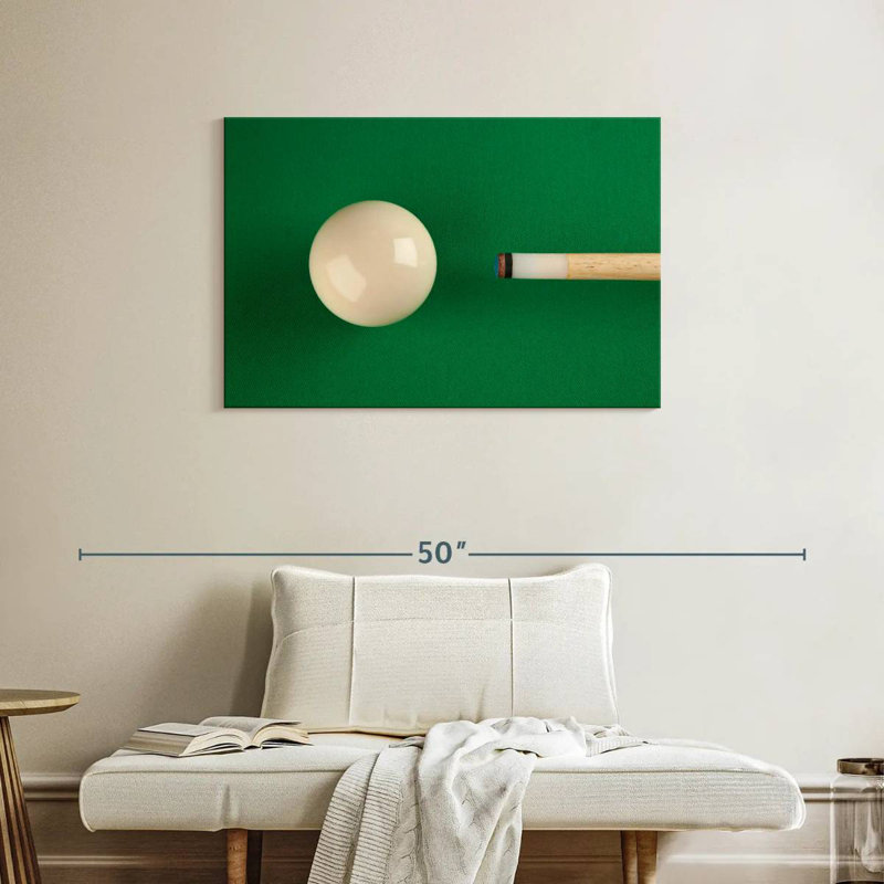 Billard américain, H 24 po x l 36 po
