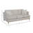 Sofa With 3 Reversable Cushions And 2 Pillows