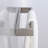 10.23 " Stainless Steel 1 - Bar Wall Towel Bar