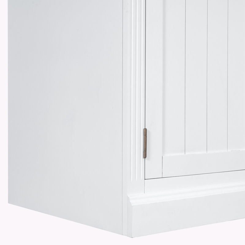 83.4"Tall Bookshelf &Writting Desk