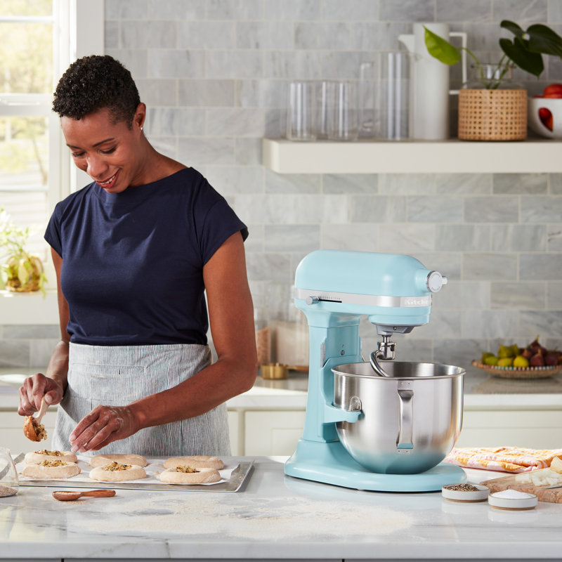 Batteur sur socle KitchenAid®, Bleu eau minérale