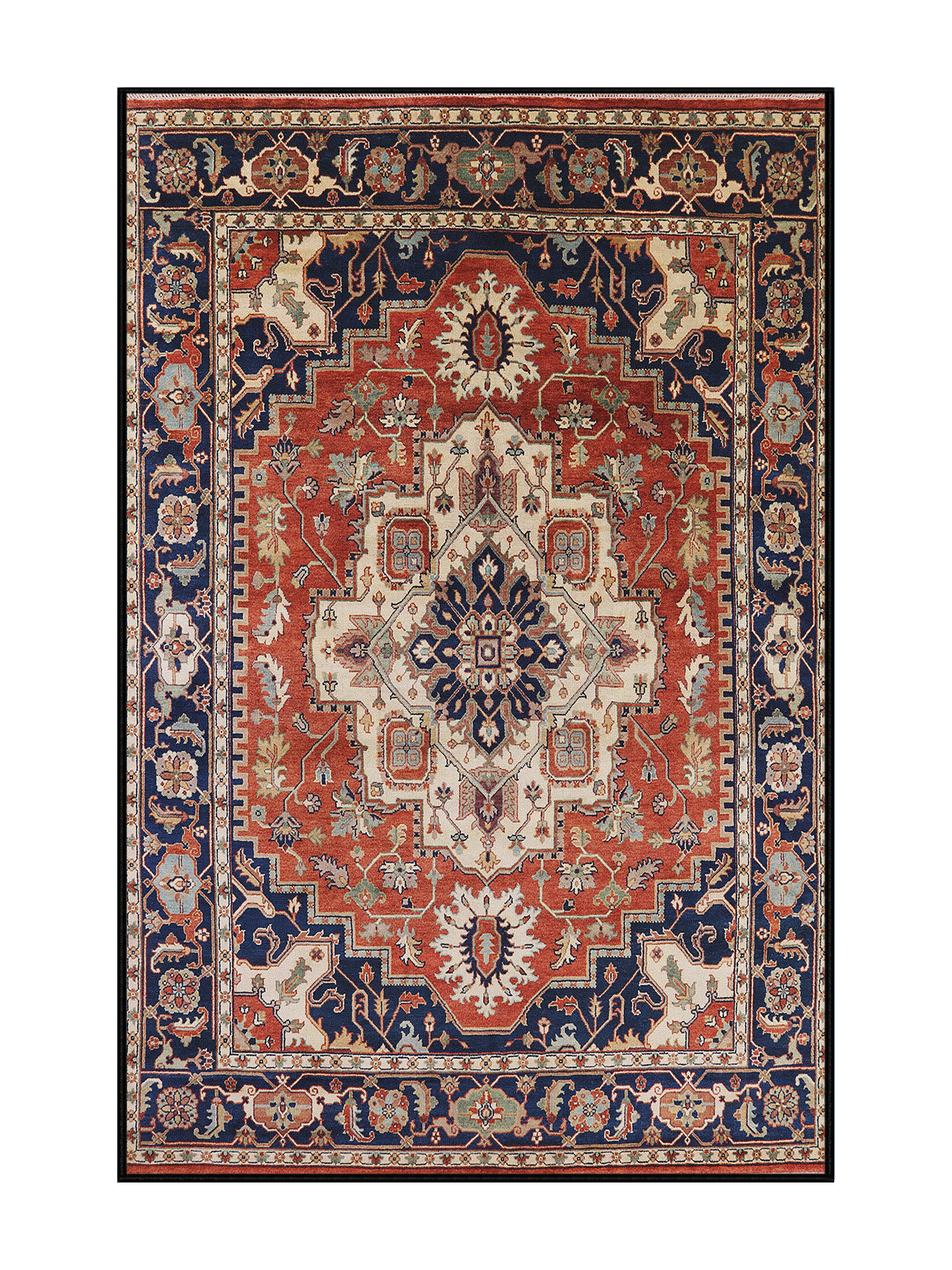 Octangular Rugs Wayfair Bungalow Rose Mid-Century Modern Urban 2636 Area Rug - Wayfair Canada