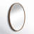 Ibon Metal Oval Wall Mirror-1709365386