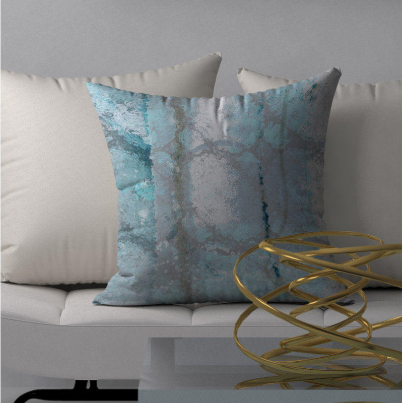 Housse de coussin décorative carrée wow clean, 20 po x 20 po
