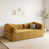 Tissu jaune gingembre