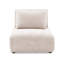 Fauteuil sans accoudoir extensible de 37 po Aukeem-823590092