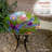 Aliyah-Lilly Glass Birdbath