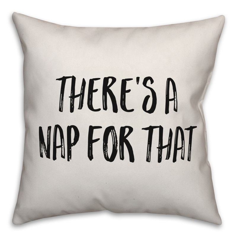  Il y a une sieste pour ce coussin décoratif, 20 po x 20 po