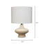 Lampe de table en céramique Jianna