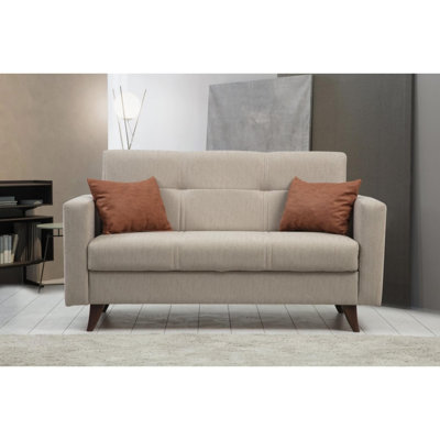 Allyssia 151cm Upholstered Convertible Sofa