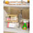 Trash Bag Dispenser 2 Pack, Stackable Trash Bag Holder With Bamboo Lid