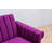 Ermera 85" Velvet Round Arm Sleeper Sofa-73209455