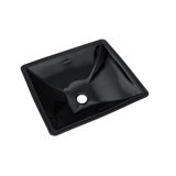 Legato® Vitreous China Rectangular Undermount Bathroom Sink with Overflow