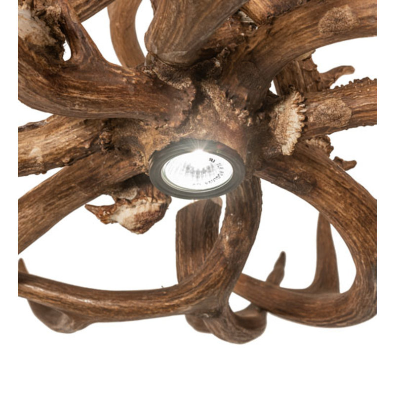 Antlers 9 - Light LED Chandelier