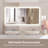 Naliyah Flat Wall Mirror-167528131