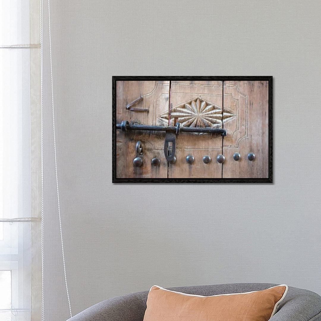 Door. Nizwa, Oman. by Tom Norring - Gallery-Wrapped Canvas Giclée on Canvas