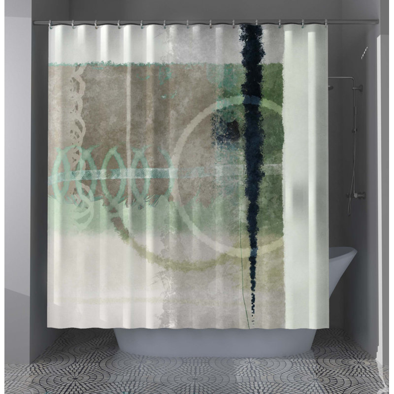 Abstract Shower Curtain