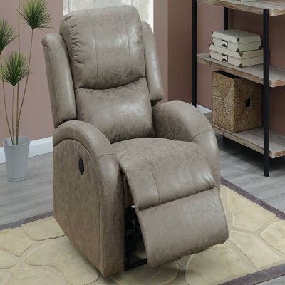 Fauteuil inclinable électrique en pierre