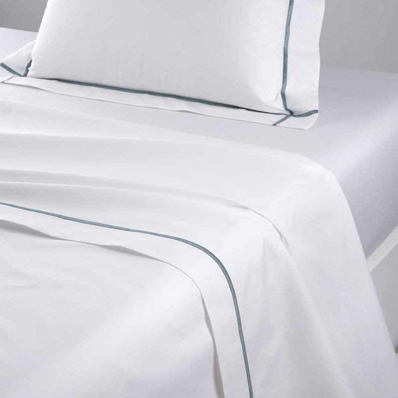 Athena Bedding, Twin Duvet Cover, Fjord