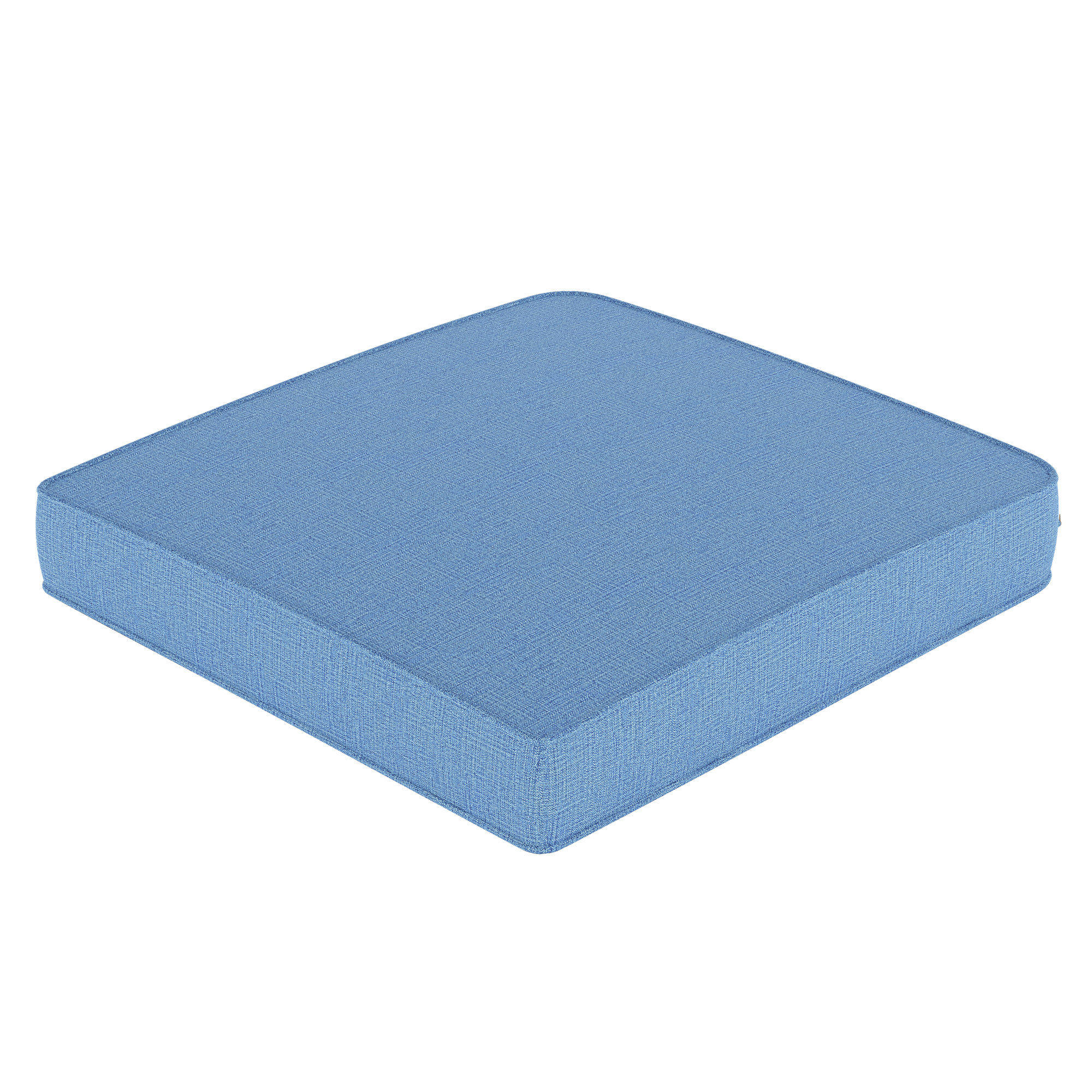 Amala Outdoor Sunbrella® Dining Seat Cushion, Cast Ocean Sunbrella® Plainweave