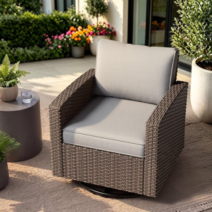 LAWNOOK Patio Furniture Set - All-Weather - 1 Piece Wicker Outdoor Patio Conversation Set, Modular Rattan Sectional Sofa for Backyard, Garden, Patio, Poolside